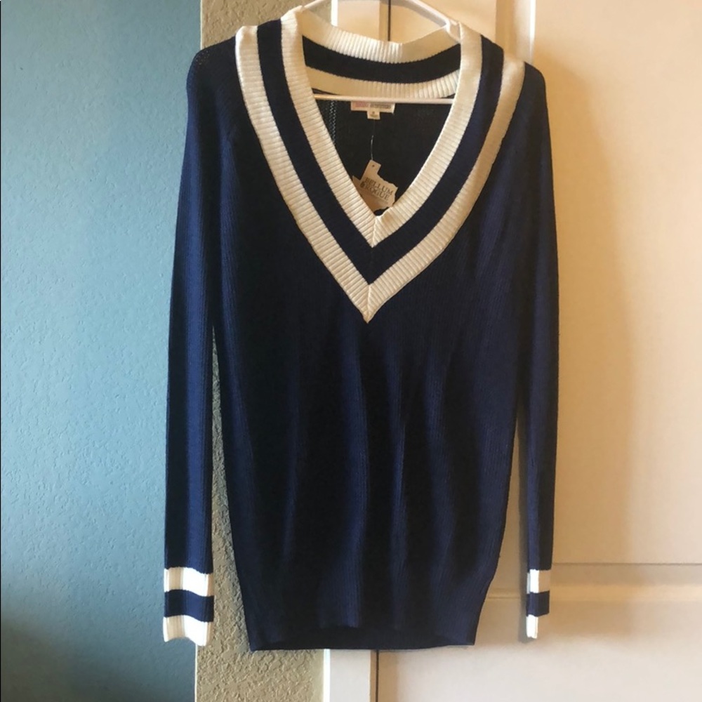 Blue sweater